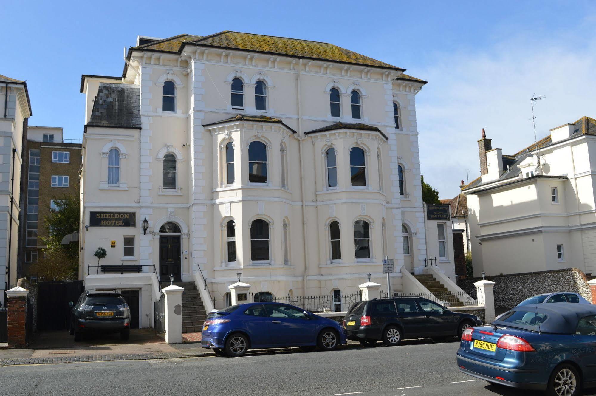 The Sheldon B&B - Free Private Parking Eastbourne Bagian luar foto